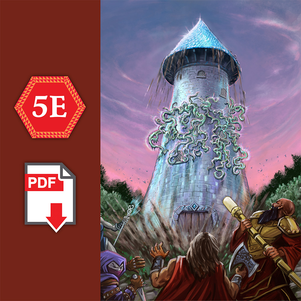 5E Virtual Climber: A PDF of the Adventure Compatible with 5th Edition!