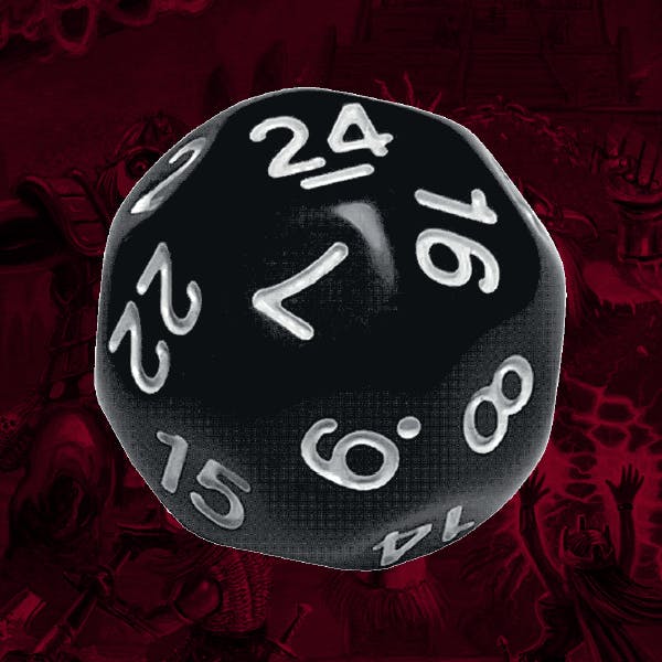 24-sided die
