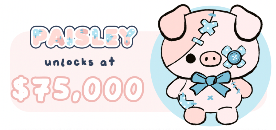 Paisley the Patchwork Pig