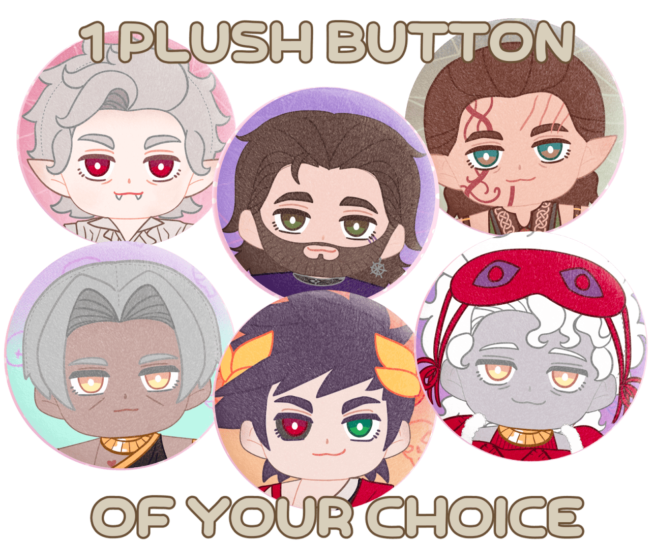 Plush Button