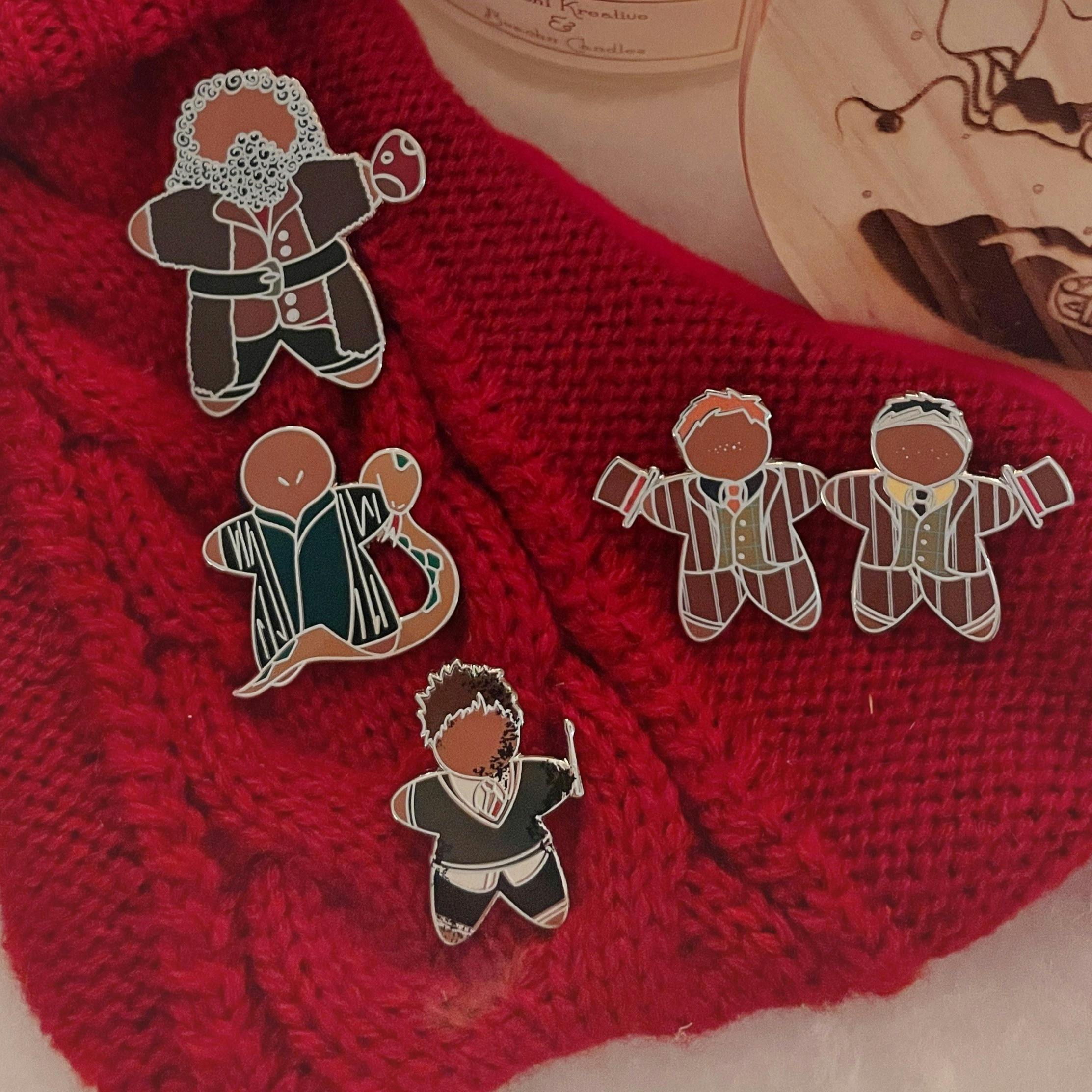 Gen 2 Gingerbread Enamel Pin Bundle