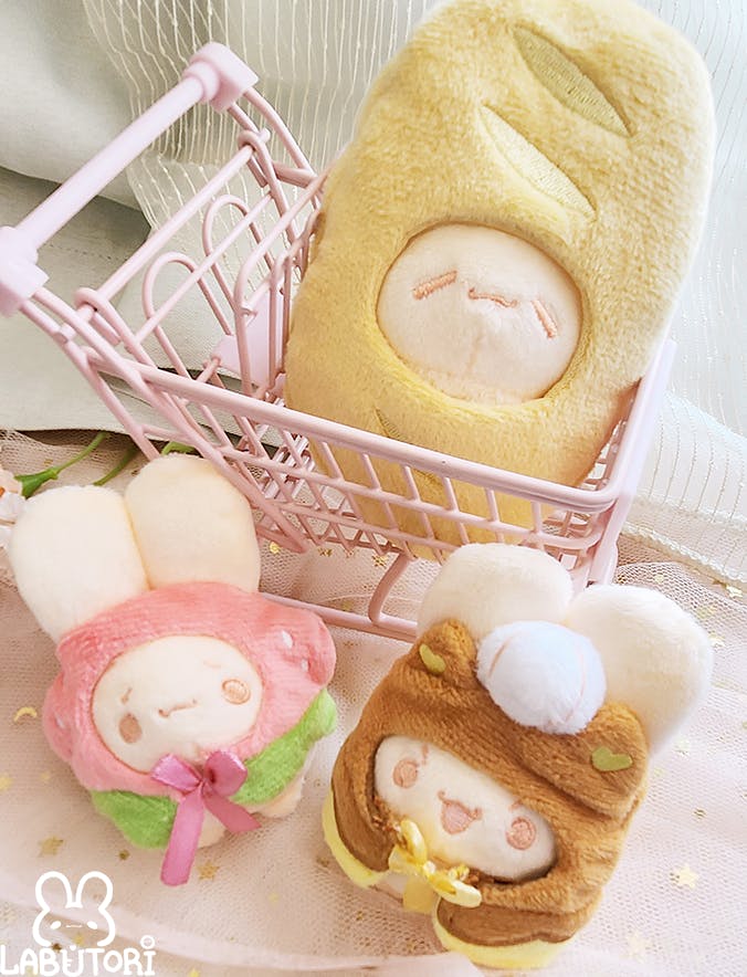 Snacky Usabean Plushies (Full set)