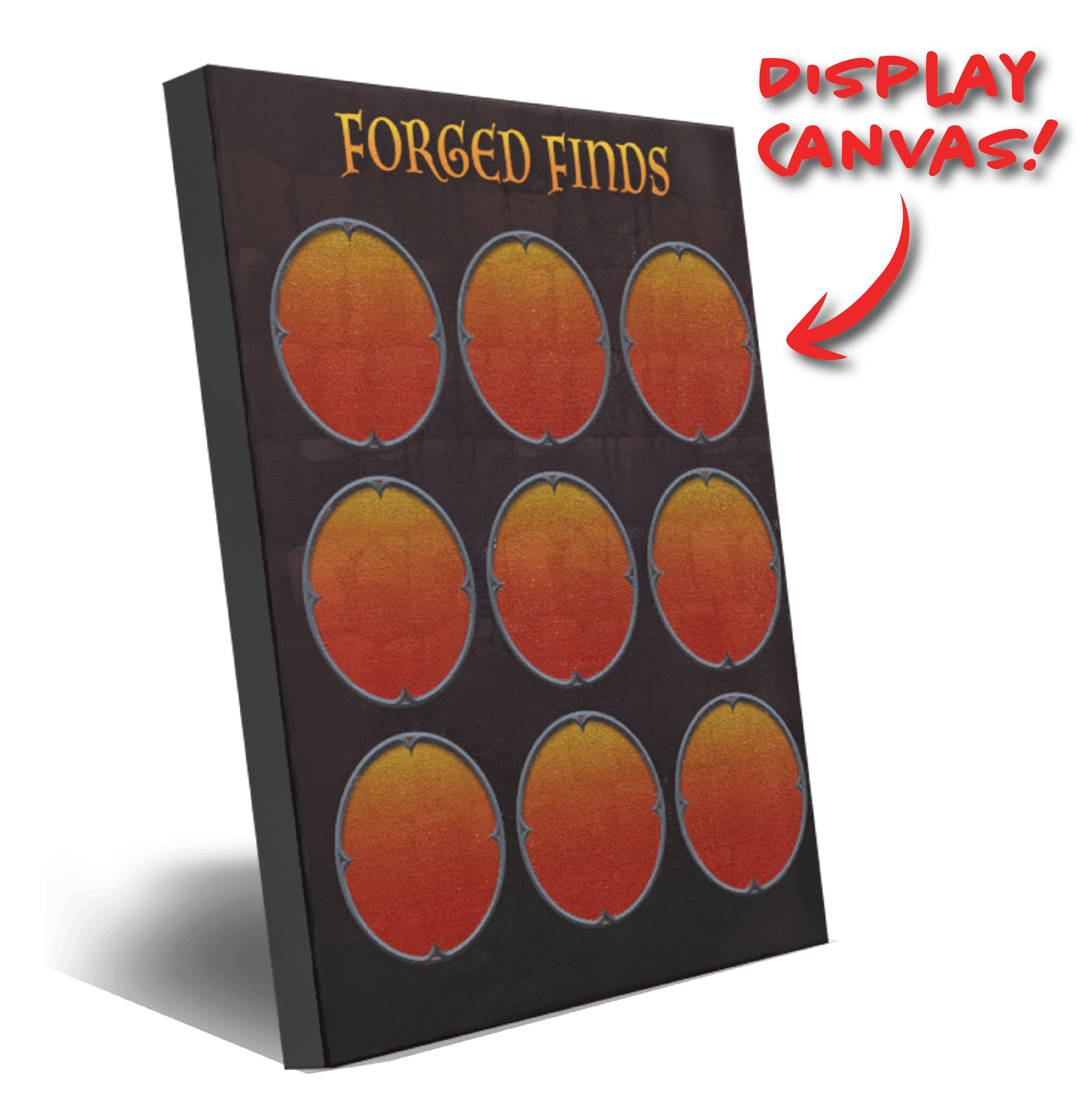 Forged Finds Display Canvas