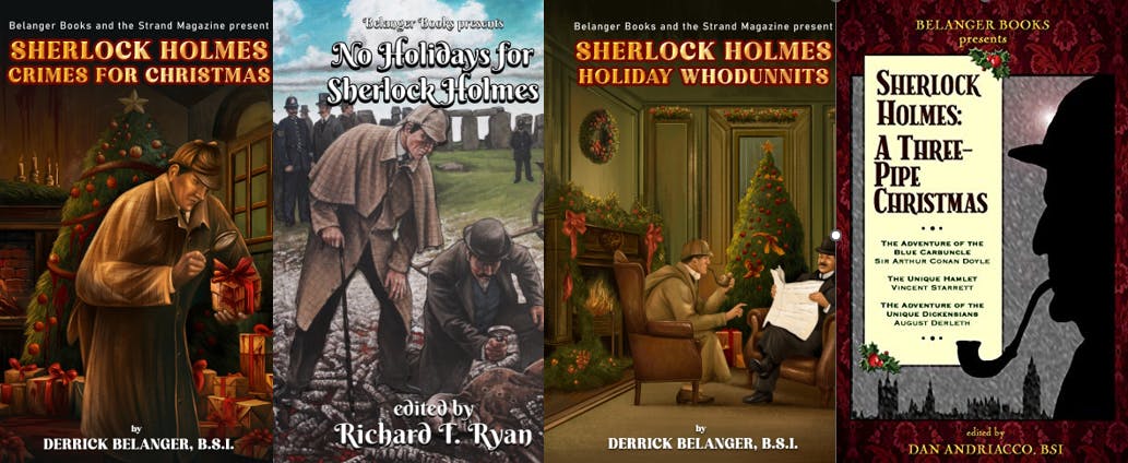 Sherlock Holmes Holiday Books and More!