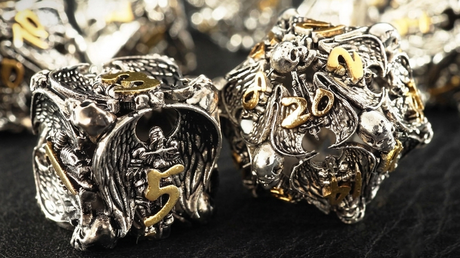 DOLOIR Devil&Angel Hollow Metal Dice