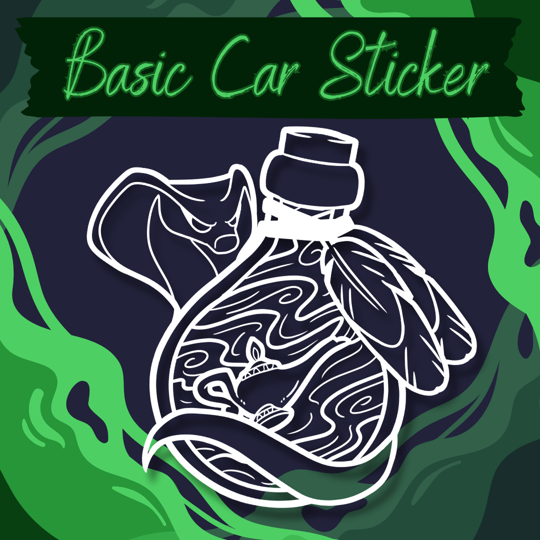 Villainous Brew Sticker Basic Car Sticker