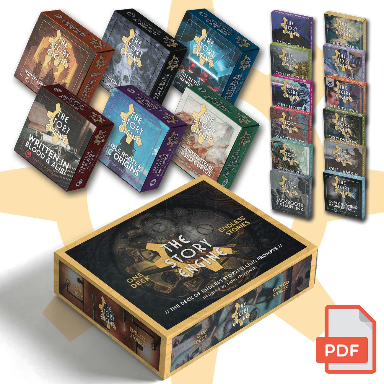 PDF "All-Story" Bundle - THE STORY ENGINE DECK
