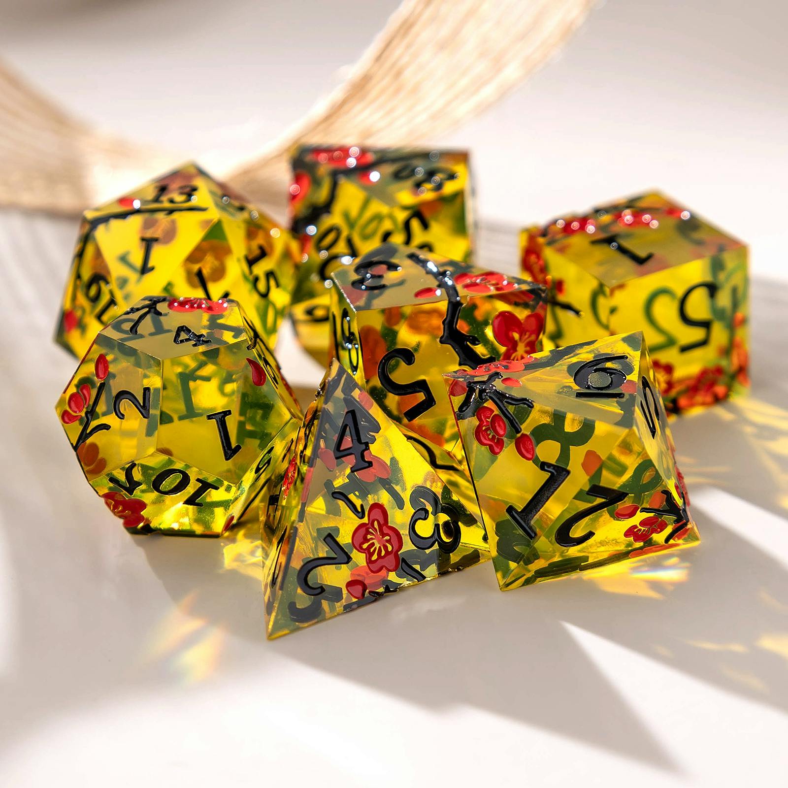 ✦ Lunar Blossom Dice Set - Early Bird