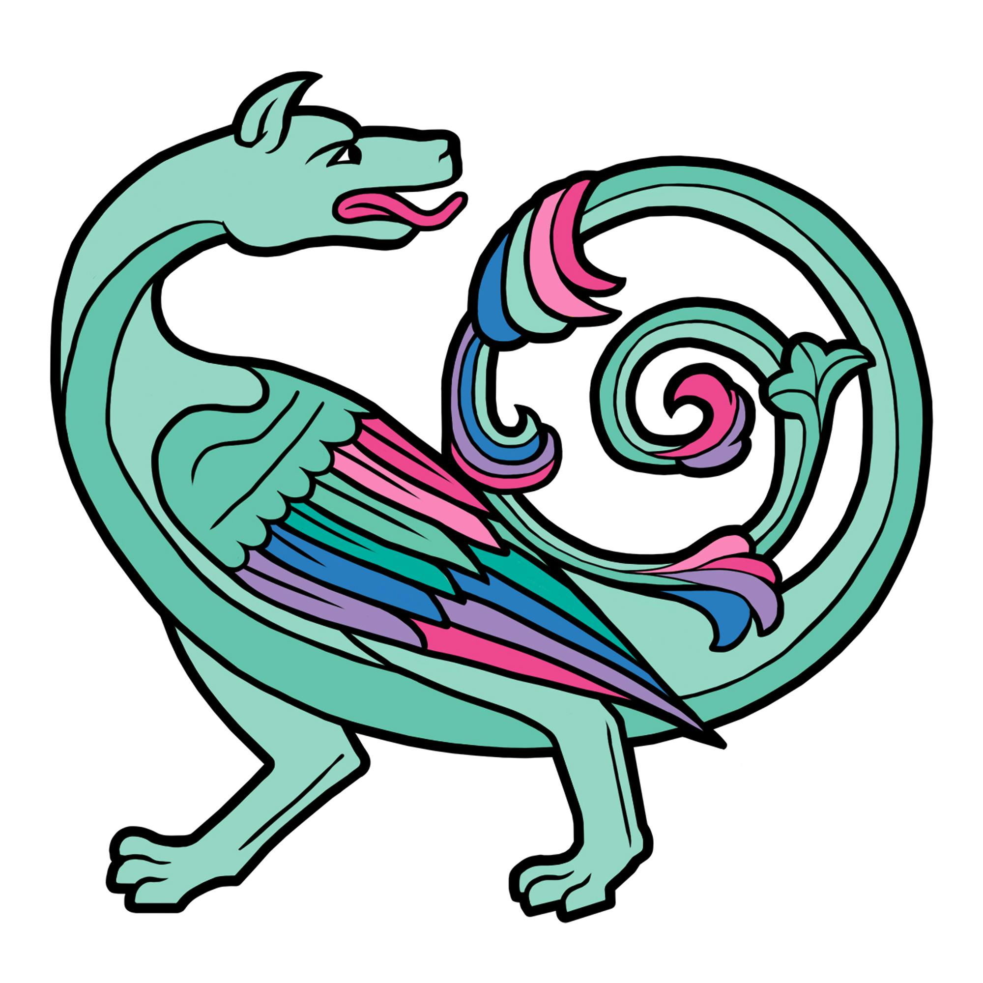 Dragon Bestiary Pin
