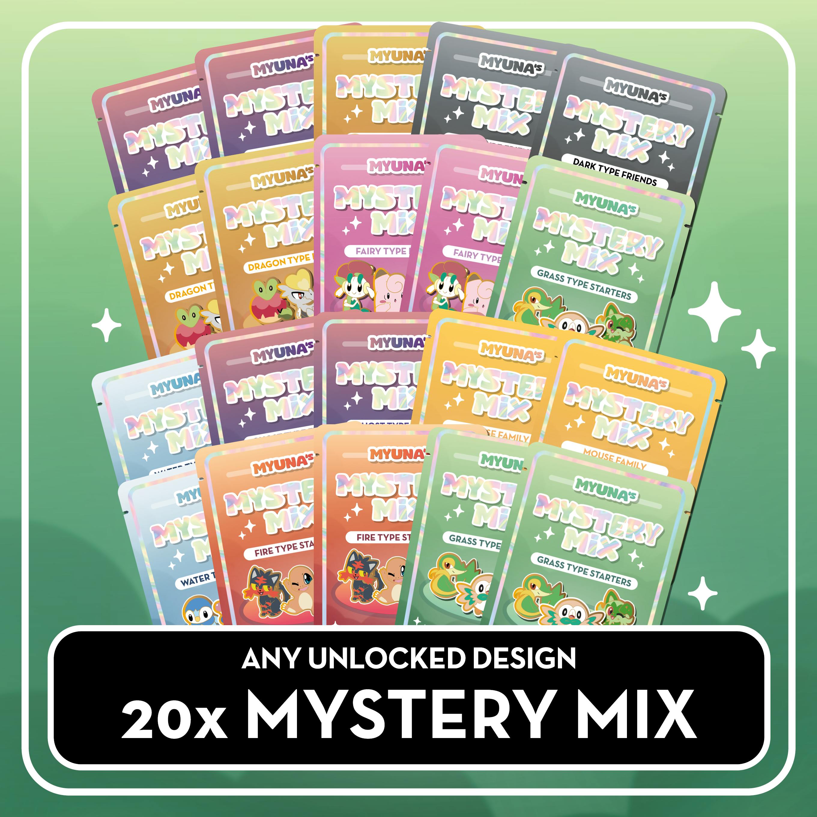 20x Mystery Mix (Choose any unlocked type)