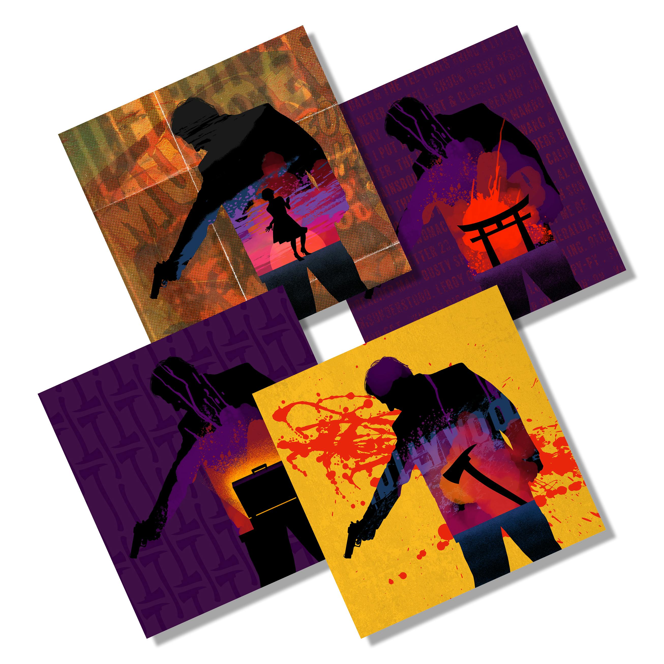 Tarantino Experience Mixprint Poster