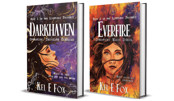 darkhaven and everfire by Kel E Fox