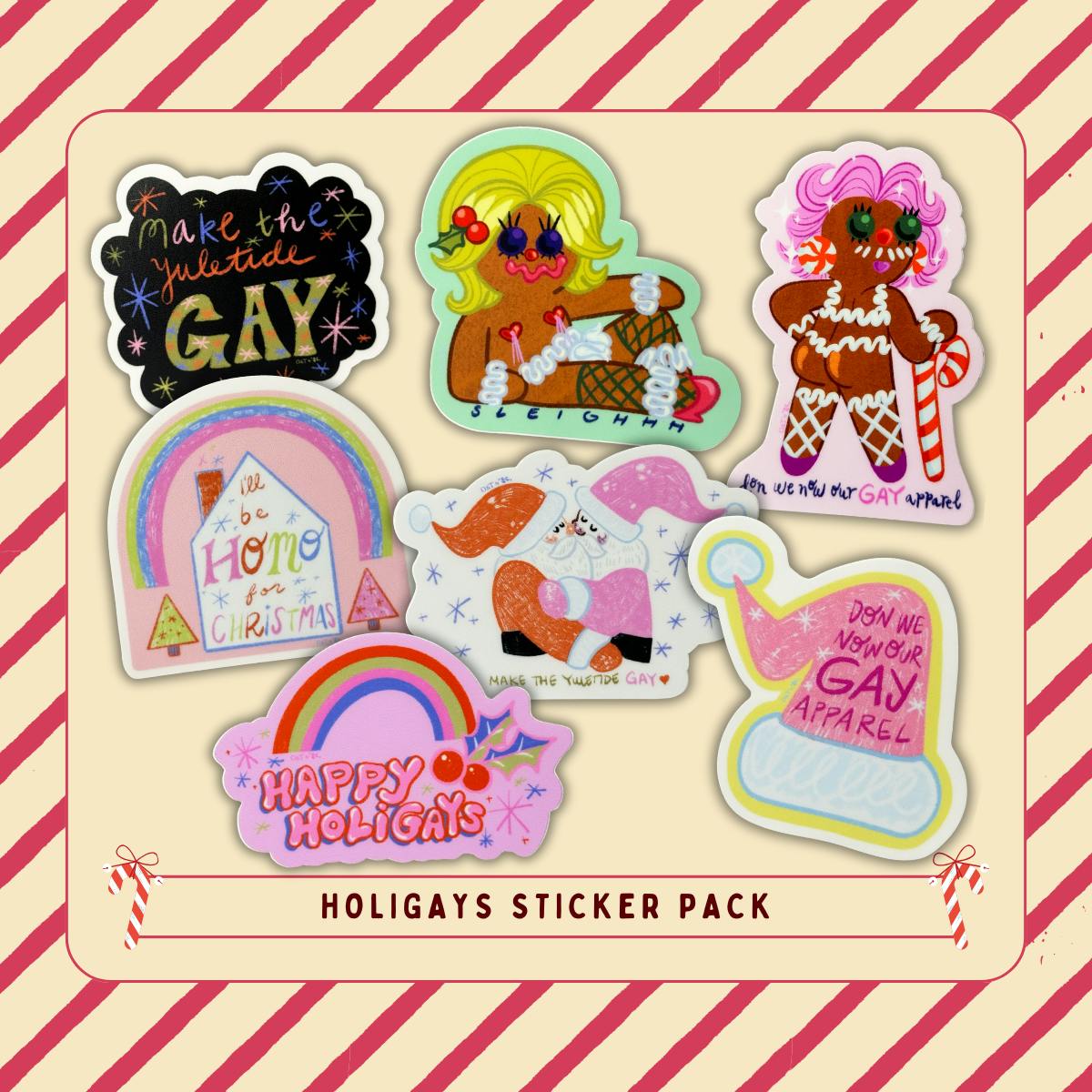 Holigays Sticker Pack