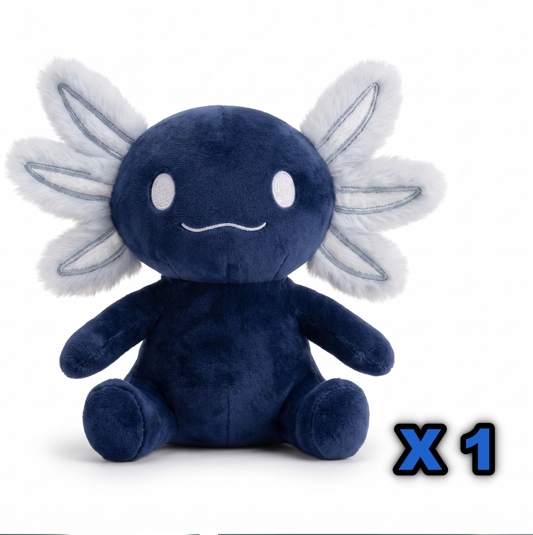1 Galaxy Axolotl Plushie