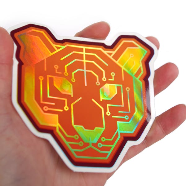 Selective Holographic RAID Sticker