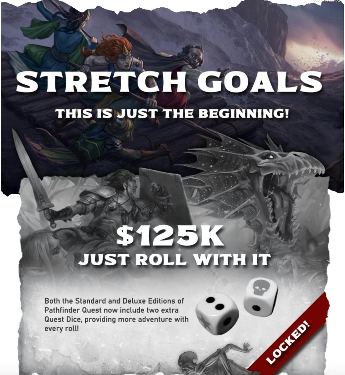 Pathfinder Quest Project Update: WE DID IT! PATHFINDER QUEST IS 100% ...