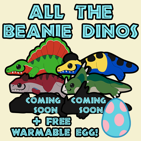 All In: ALL Beanie Dinos + Free Warmable Egg!