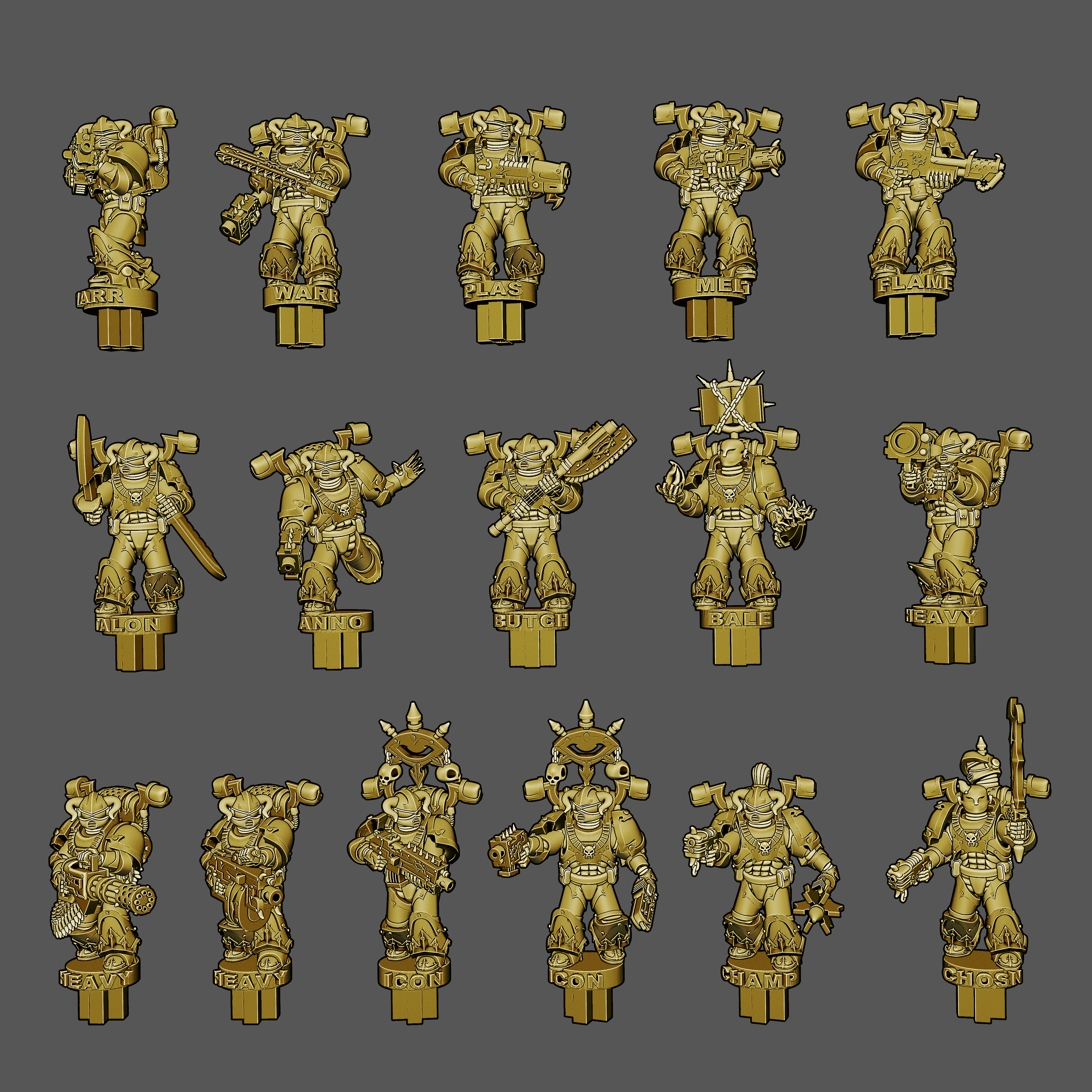 Digital Download of Chaos Tinmen Veterans Port-O-Battle Team