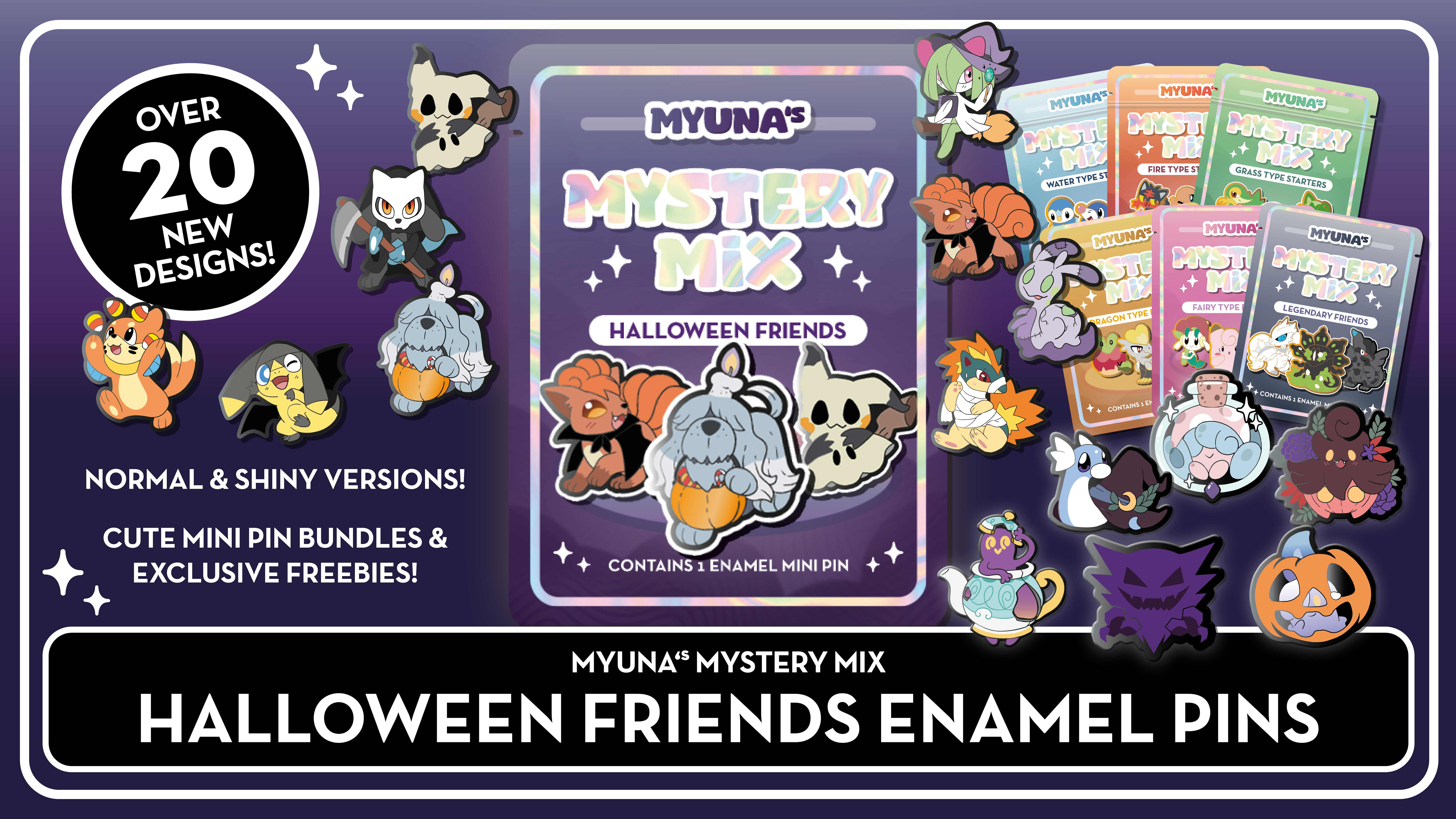 Myuna's Mystery Mix - Halloween Friends