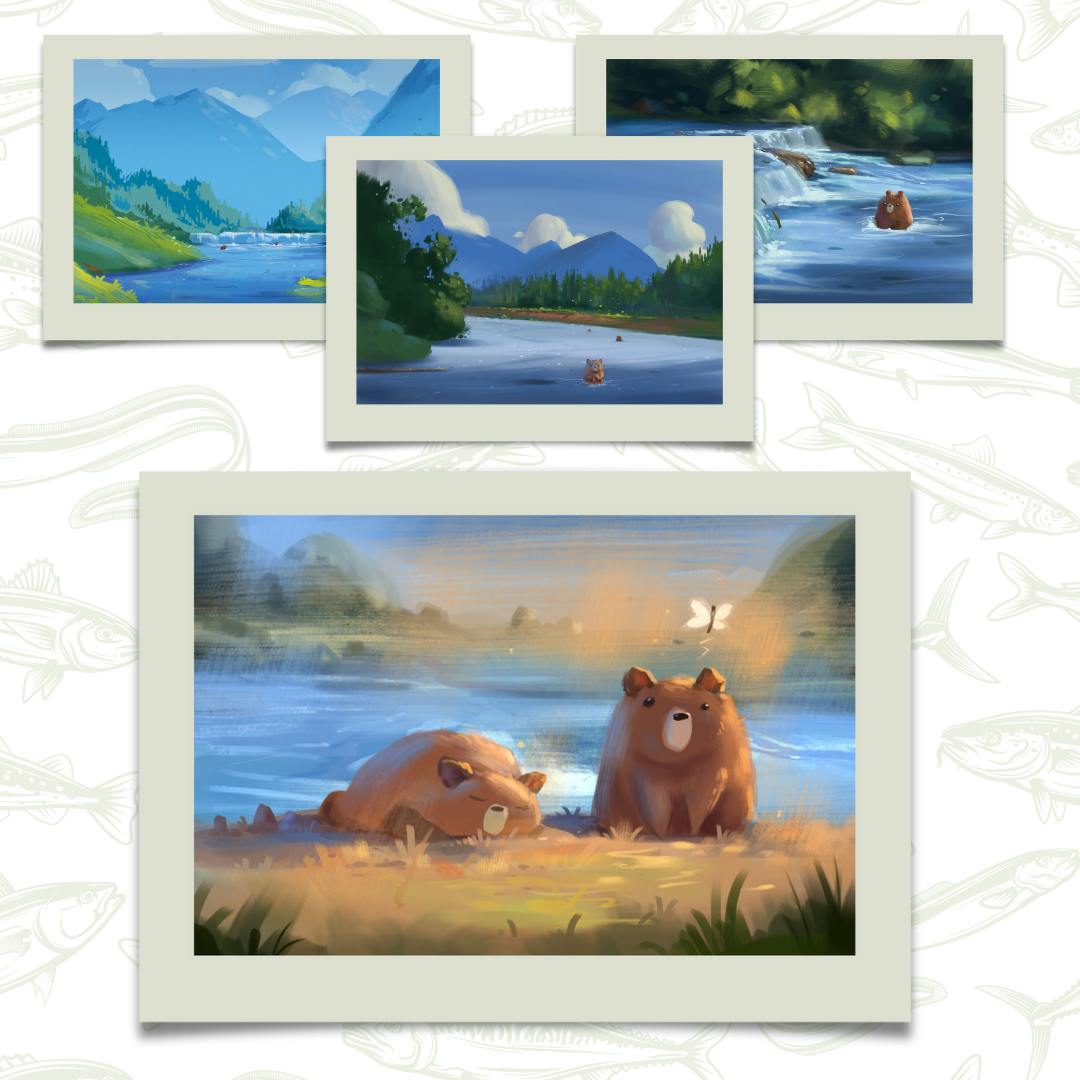 Postcards | Set of Four (Set A)