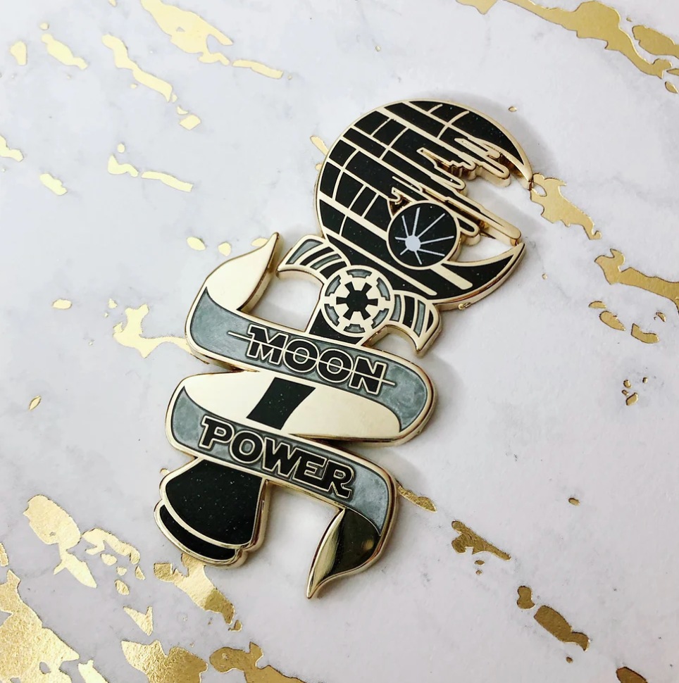 Not A Moon Pin