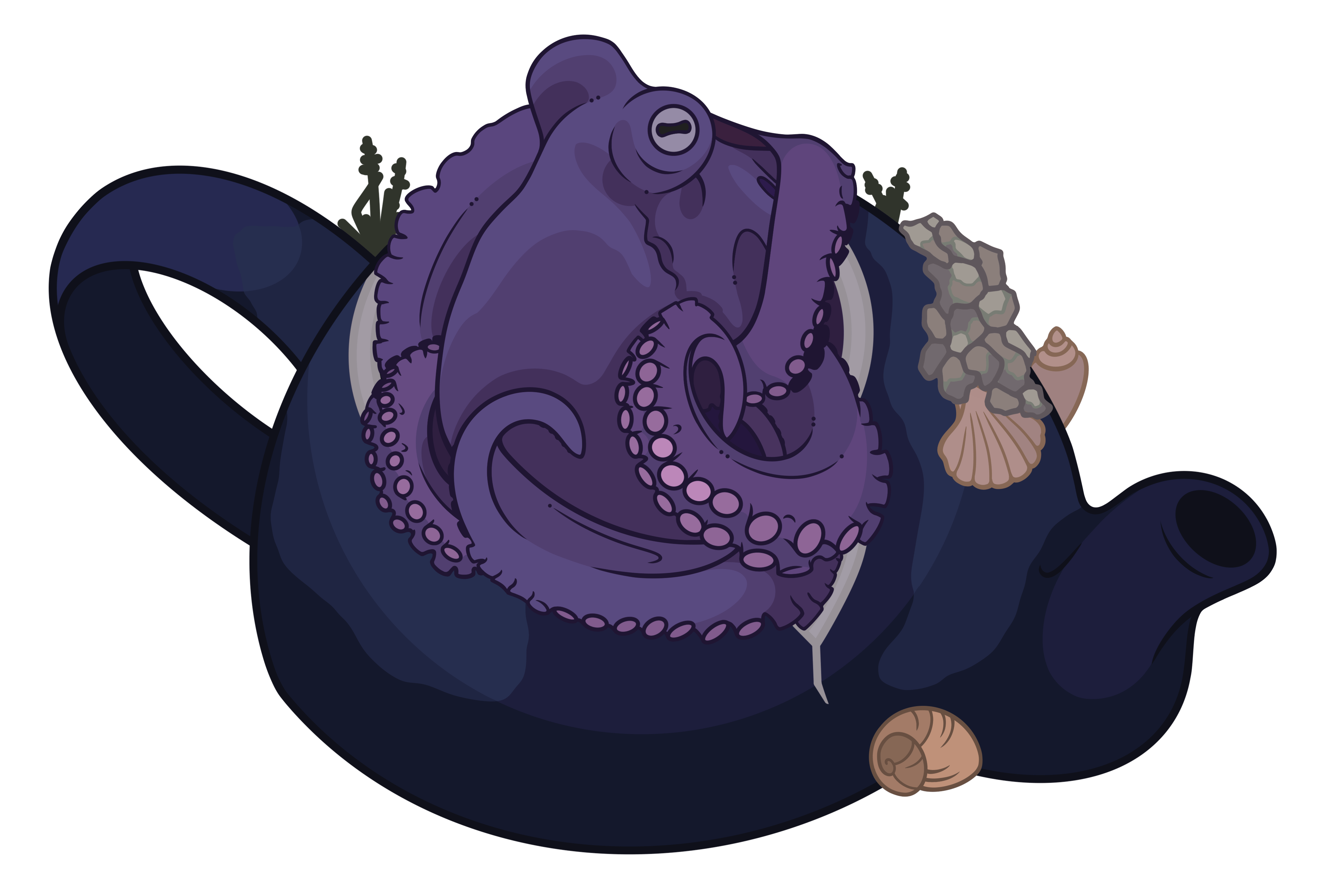 Cephalopod Sticker XL 