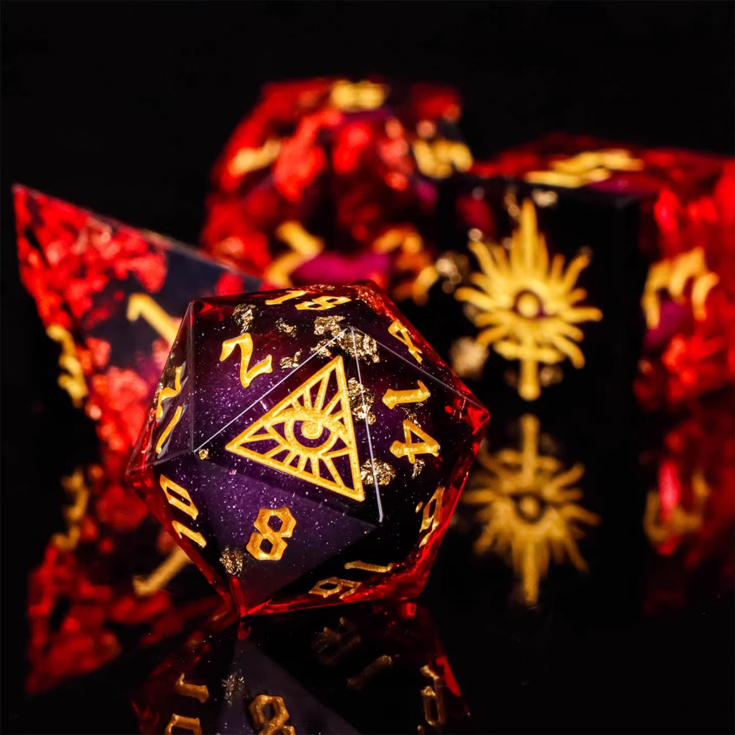 Infernal Gaze Dice Set