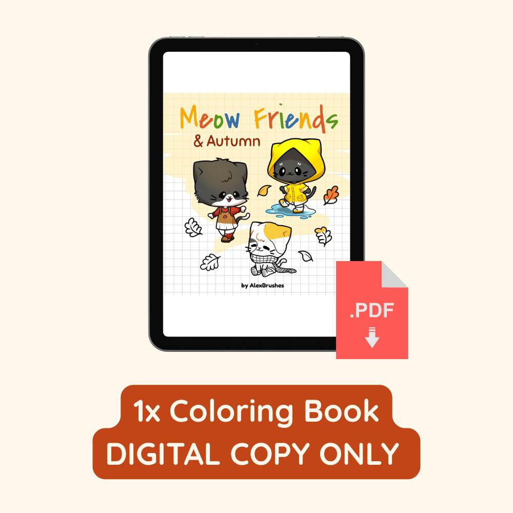 🍂 1 (DIGITAL COPY ONLY) Coloring Book 🍂