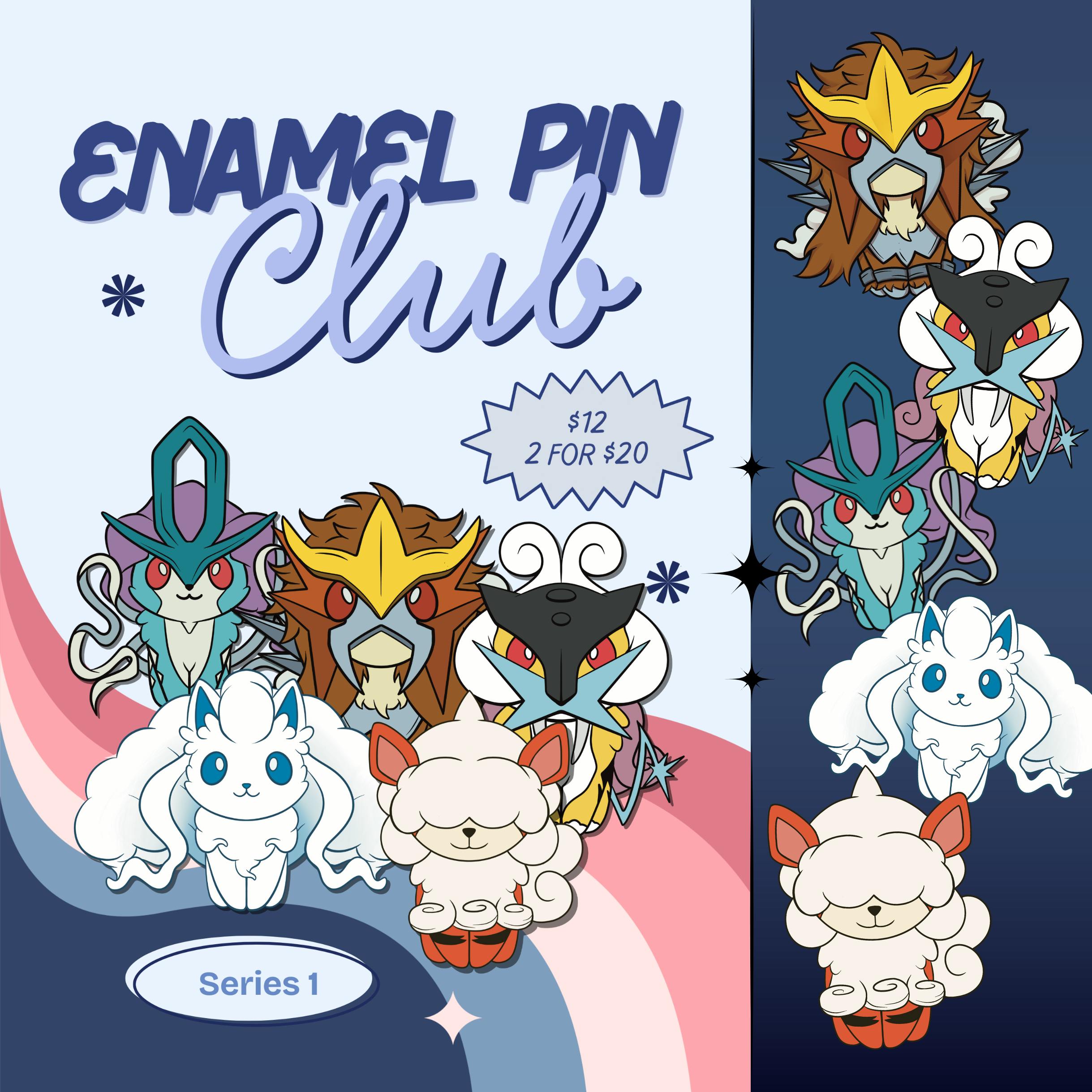 Enamel Pin Club Blind Bag (Series 1)