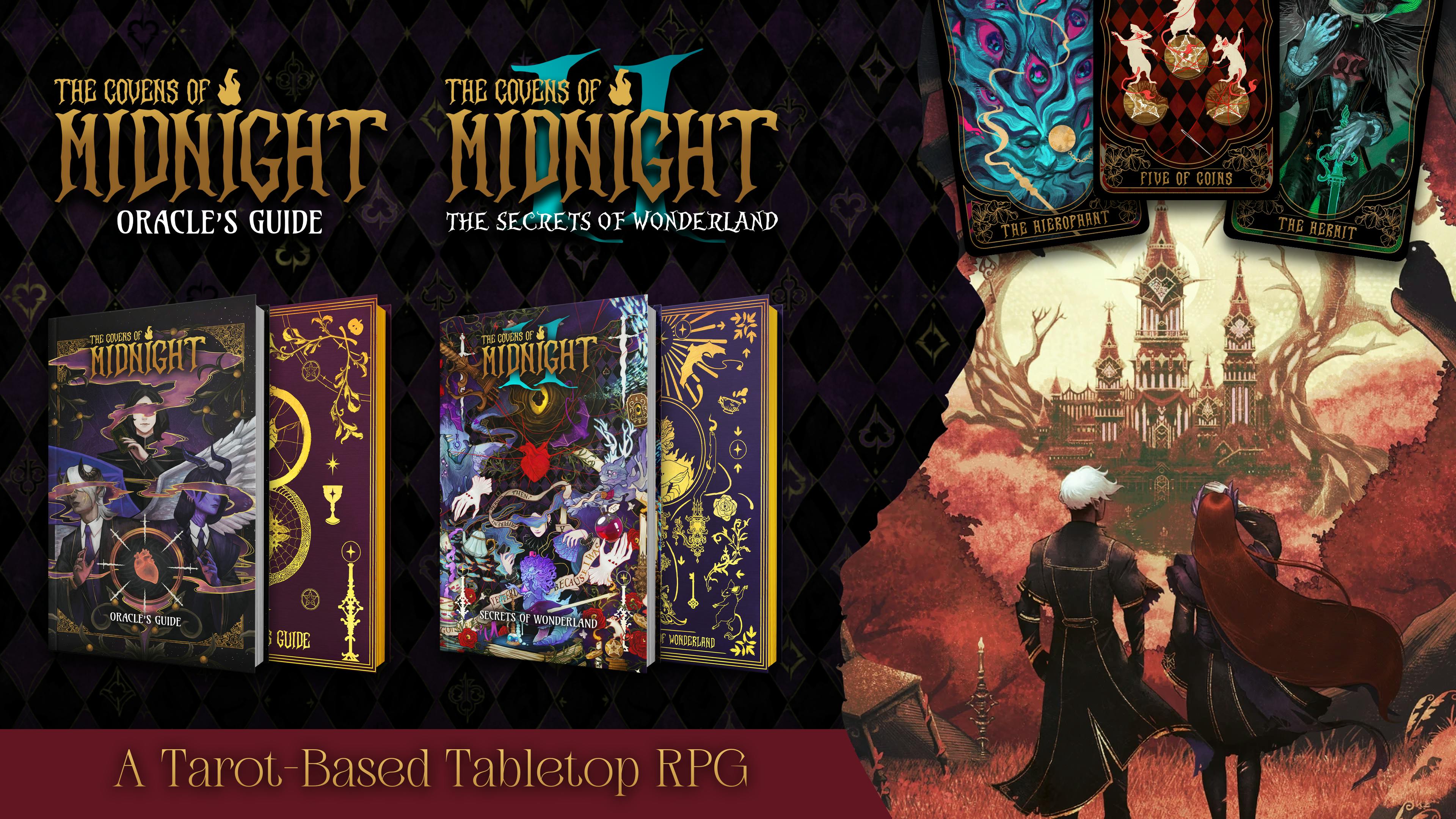 Covens of Midnight II & Oracle's Guide | A Tarot Based TTRPG