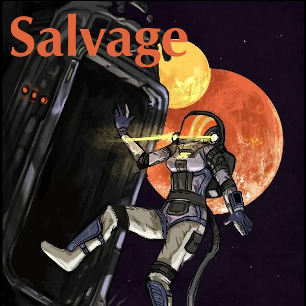 Physical: 36 Wrecks: Salvage Card Deck for your Space Games