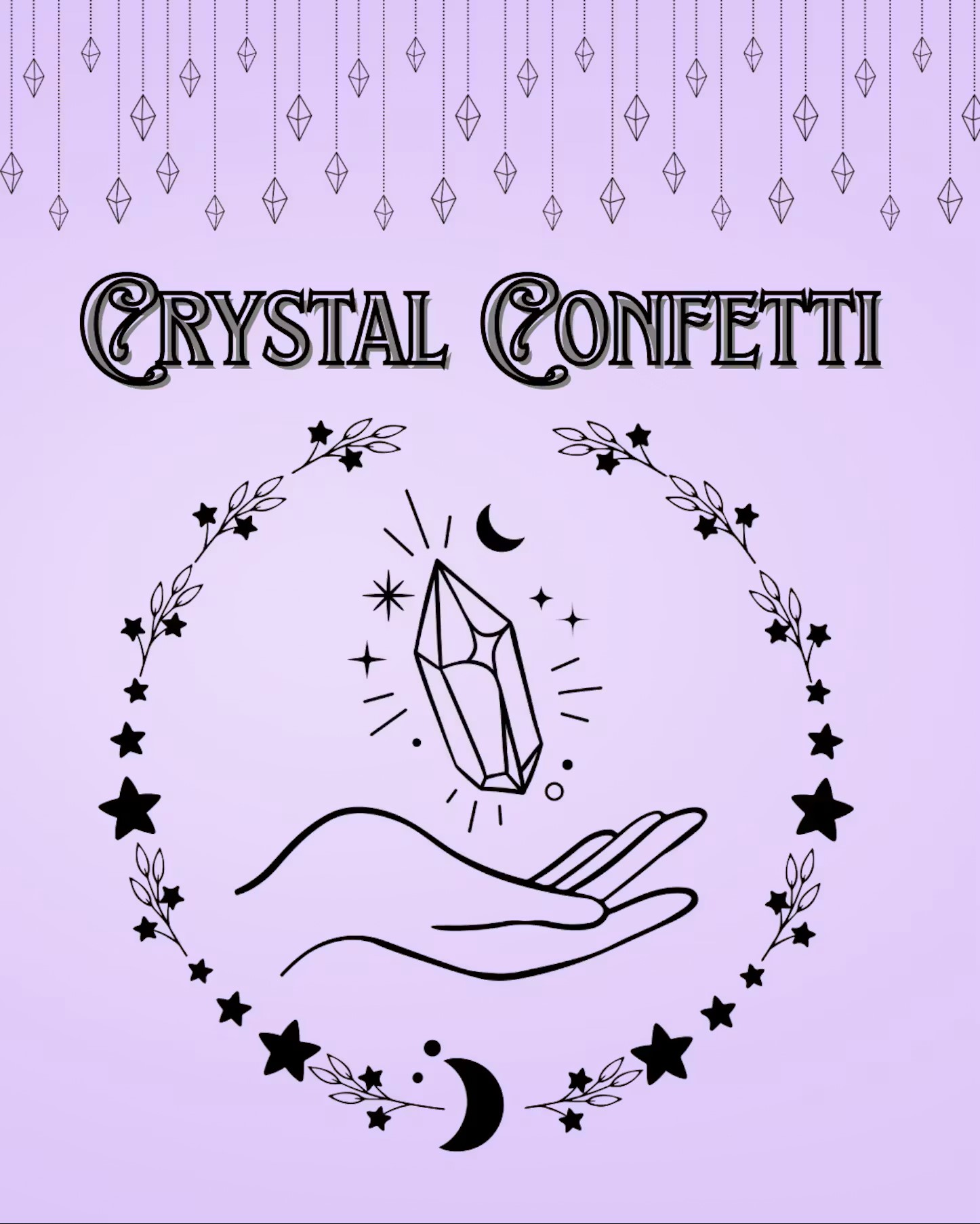 ✨Crystal Confetti Bag✨