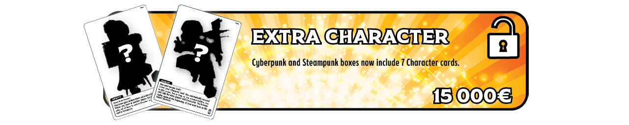 Unlocked Stretch Goal 15k€ - Extra Character card