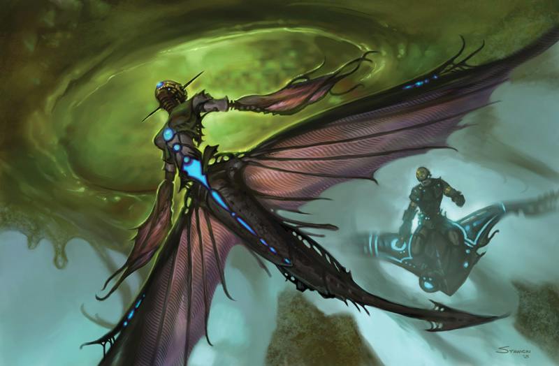 Art by Matt Stawicki from the original The Strange corebook