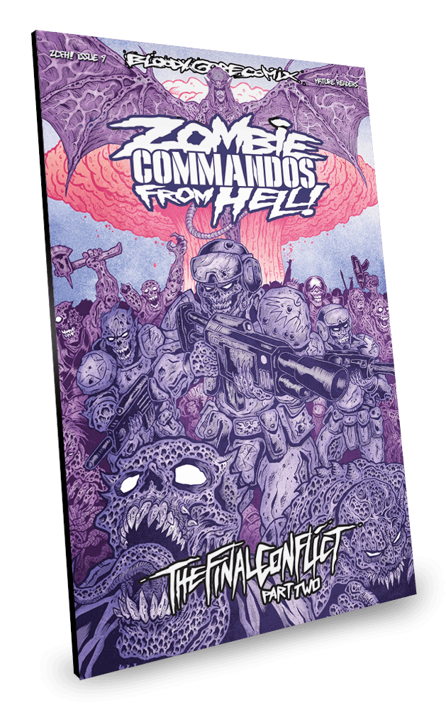 Zombie Commandos From Hell! Book 9 - Print Edition