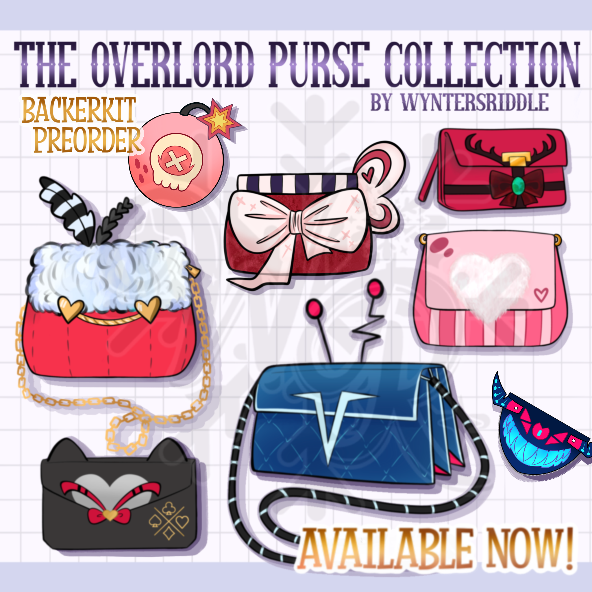 3x Purses 2x Wallets Ruler of Souls BUNDLE