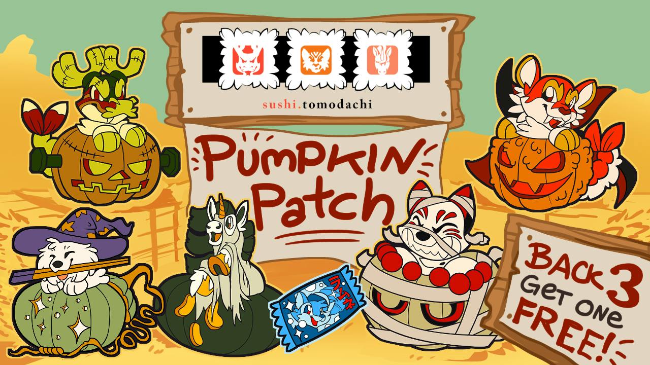 Sushi Tomodachi Pumpkin Patch