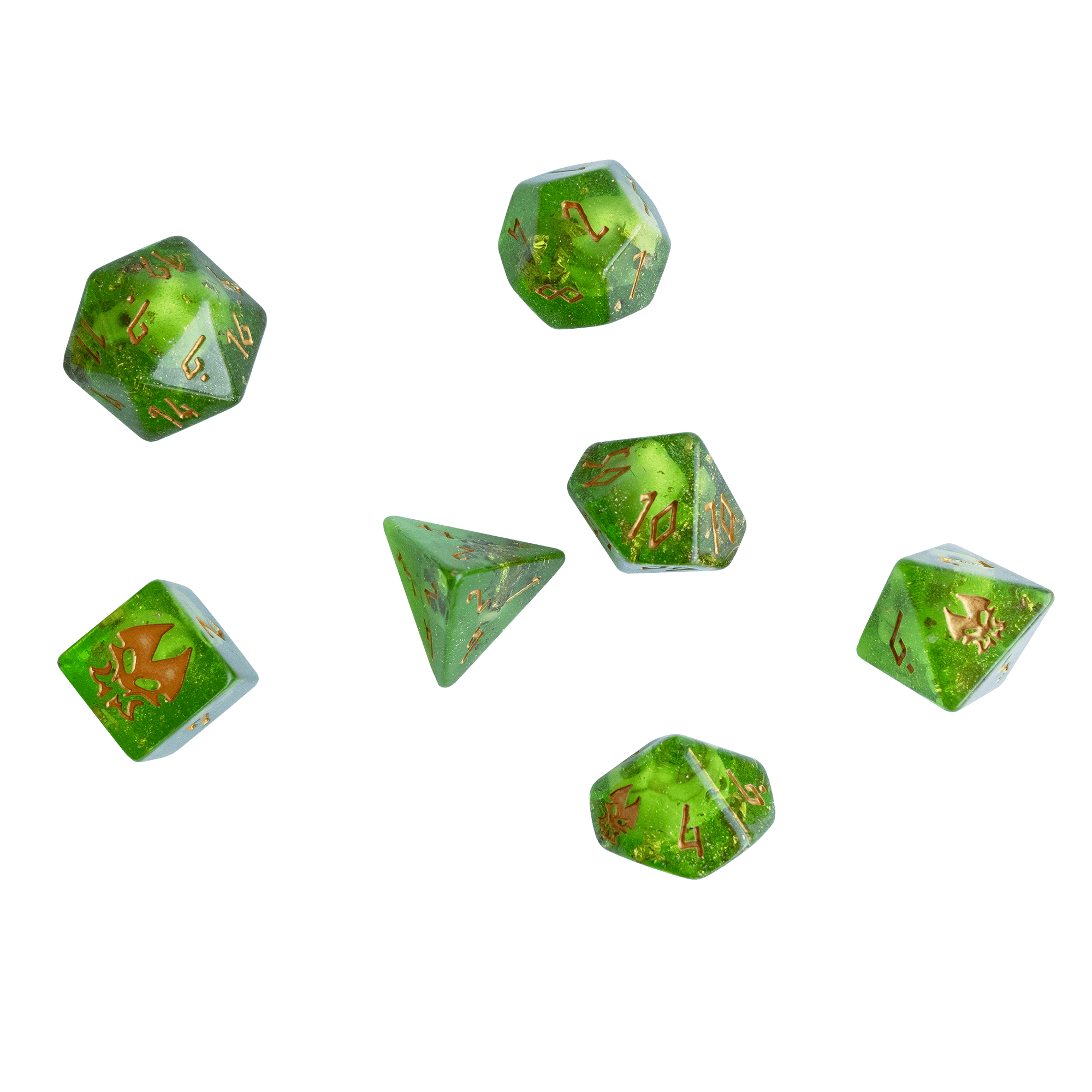 Heliana Ooze Dice Set