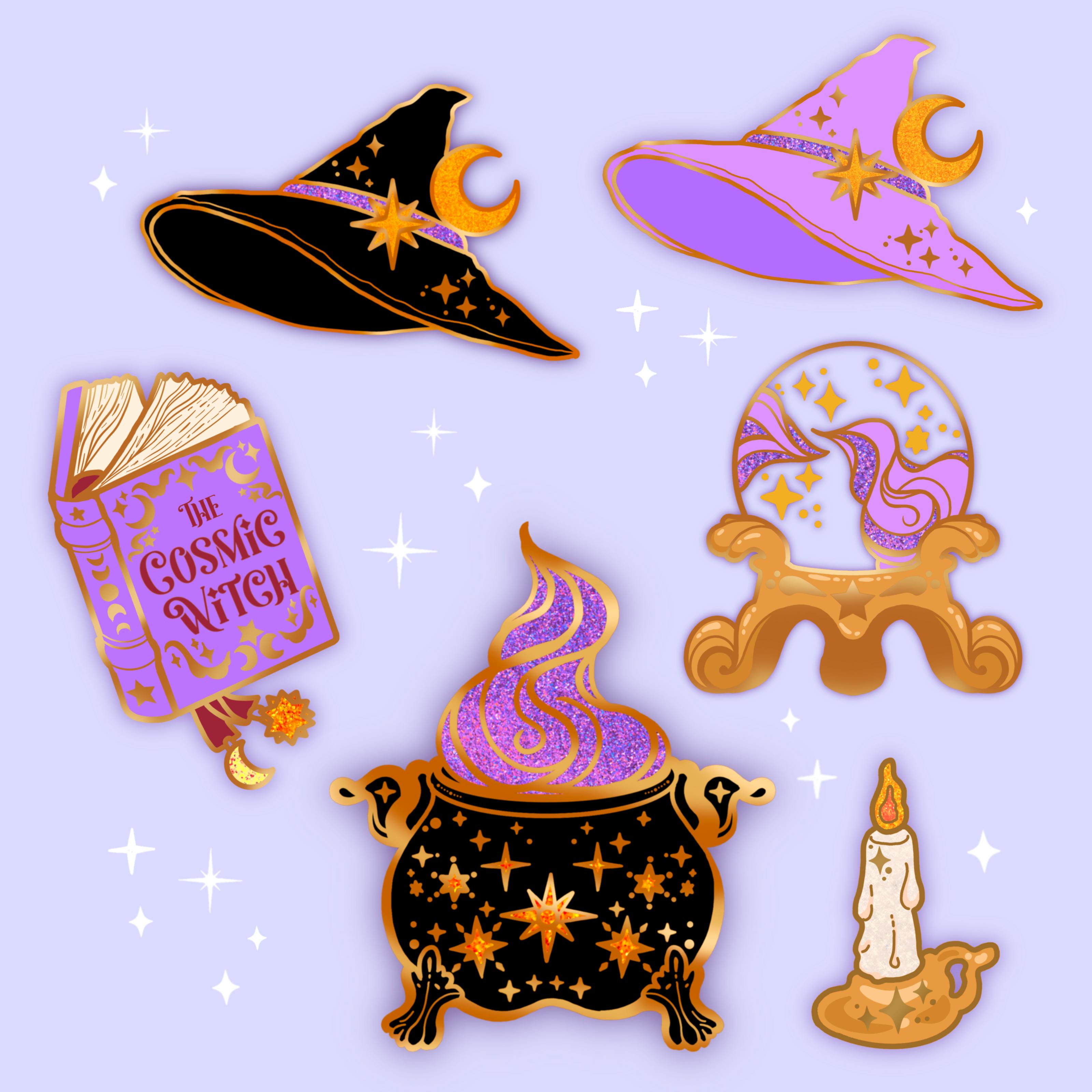 ✦ Starter Witch Pin Set ✦