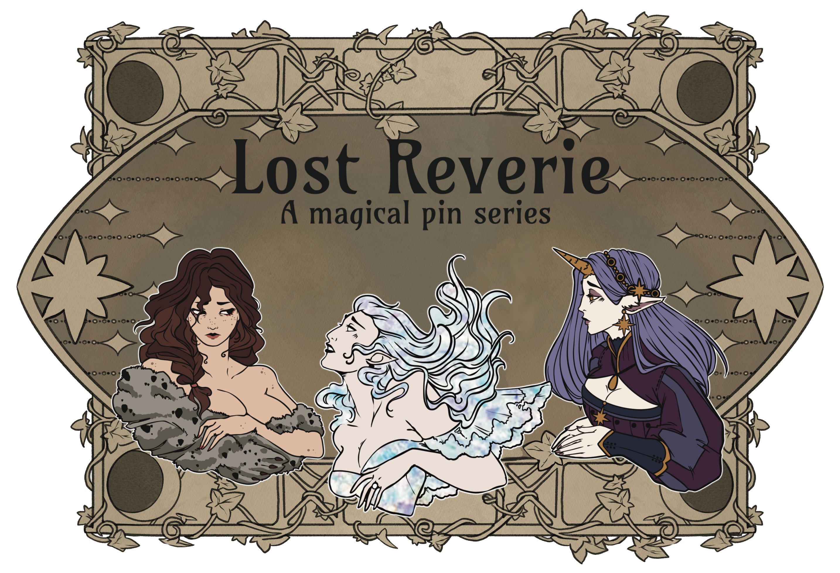 Lost Reverie - Fantasy Pins