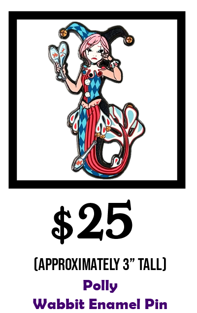 Polly Enamel Pin