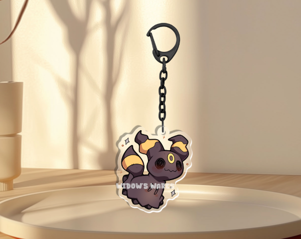 Umbreon Mimikyu Acrylic Keychain