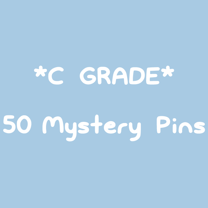 50 Mystery C Grade Pins
