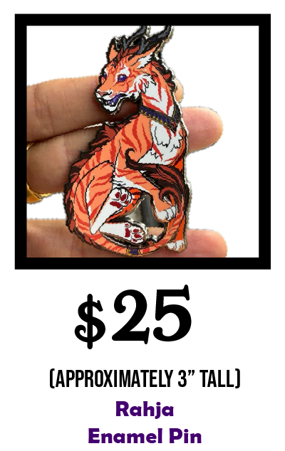Rahja Enamel Pin