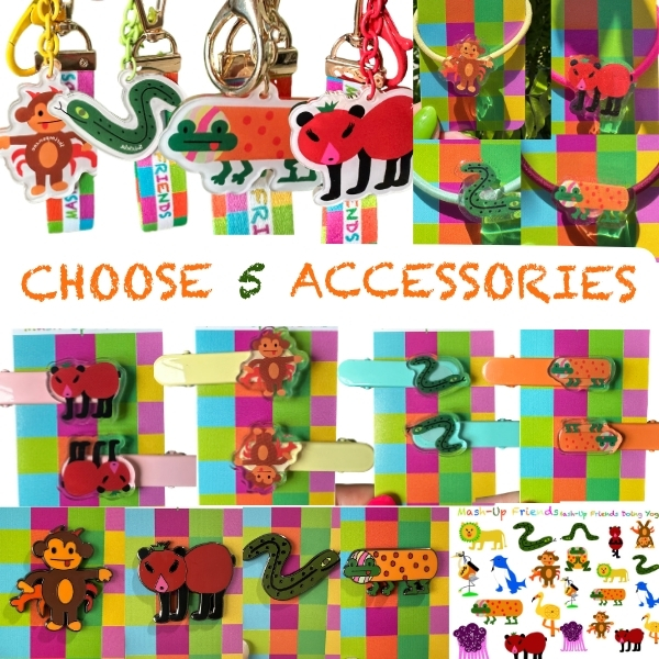 Buy Any 5 Mash-Up Friends Accessories