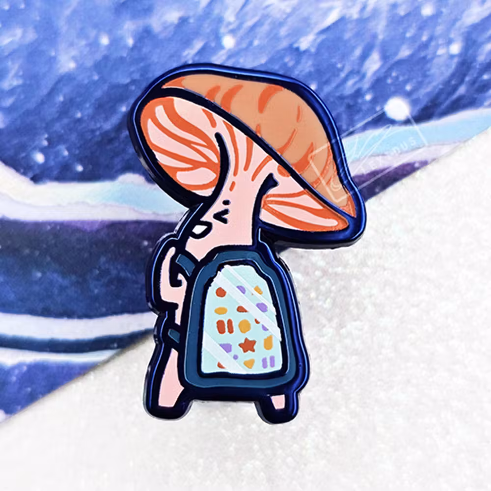 "Ita Bag Shroomie" Enamel Pin