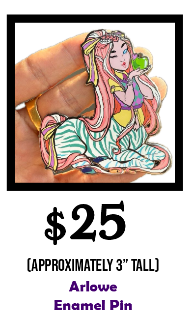 Arlowe Enamel Pin
