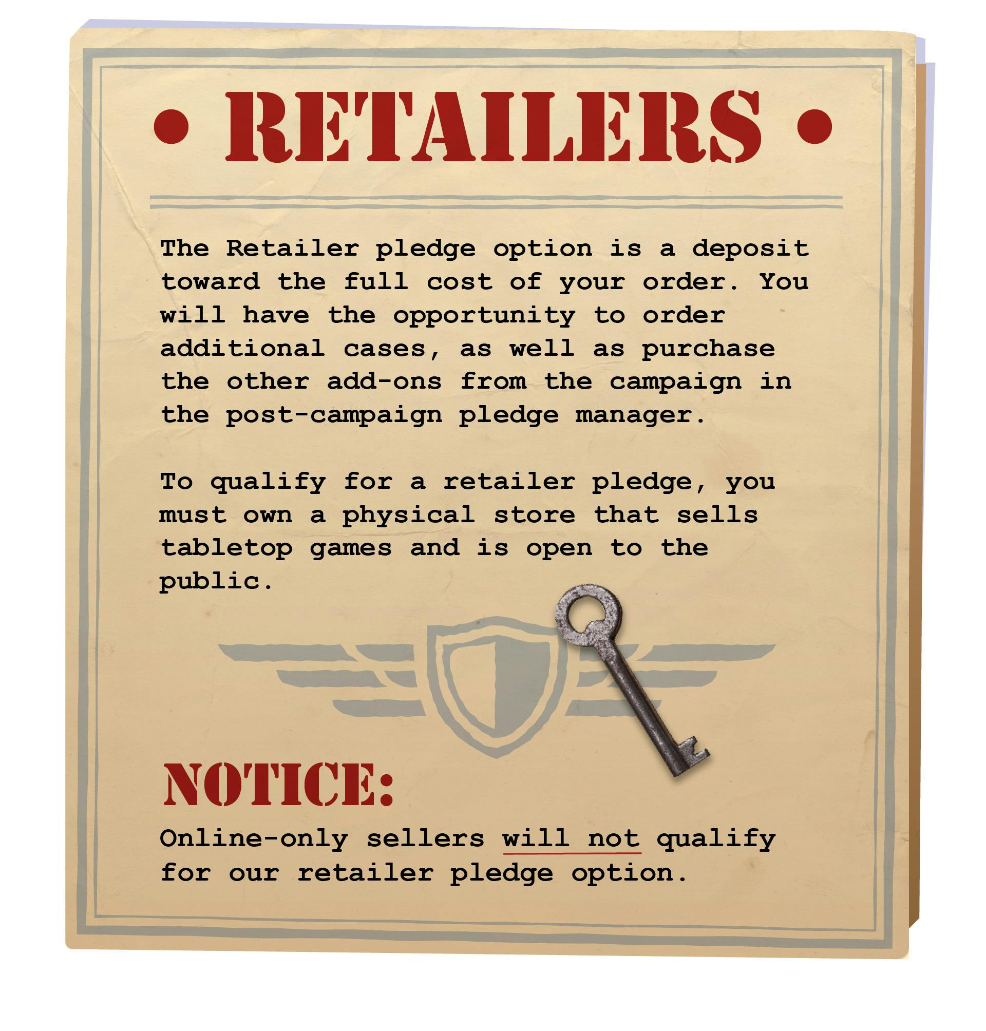 Retailer Pledge