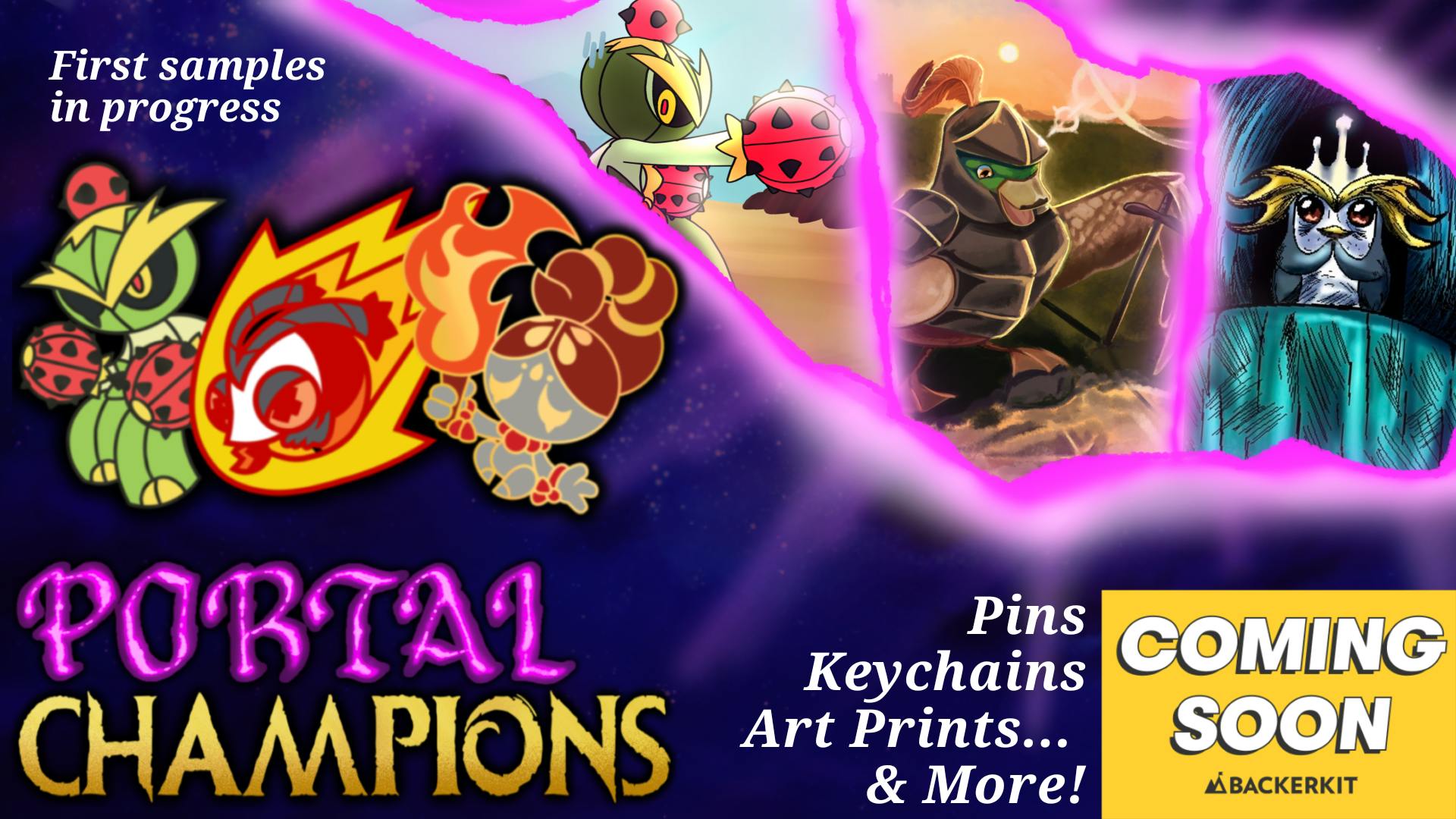Portal Champions TCG Merch Campaign