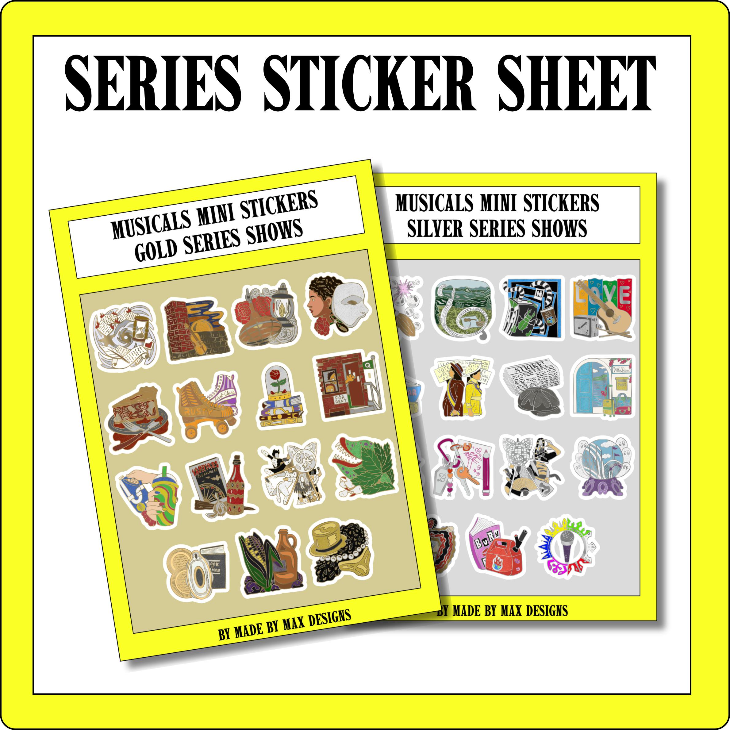 Series Sticker Sheet